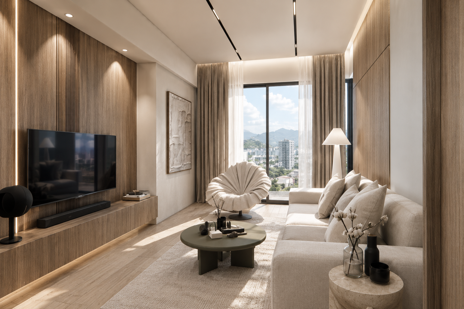 Shang Residences Wack Wack interior by Method Designs