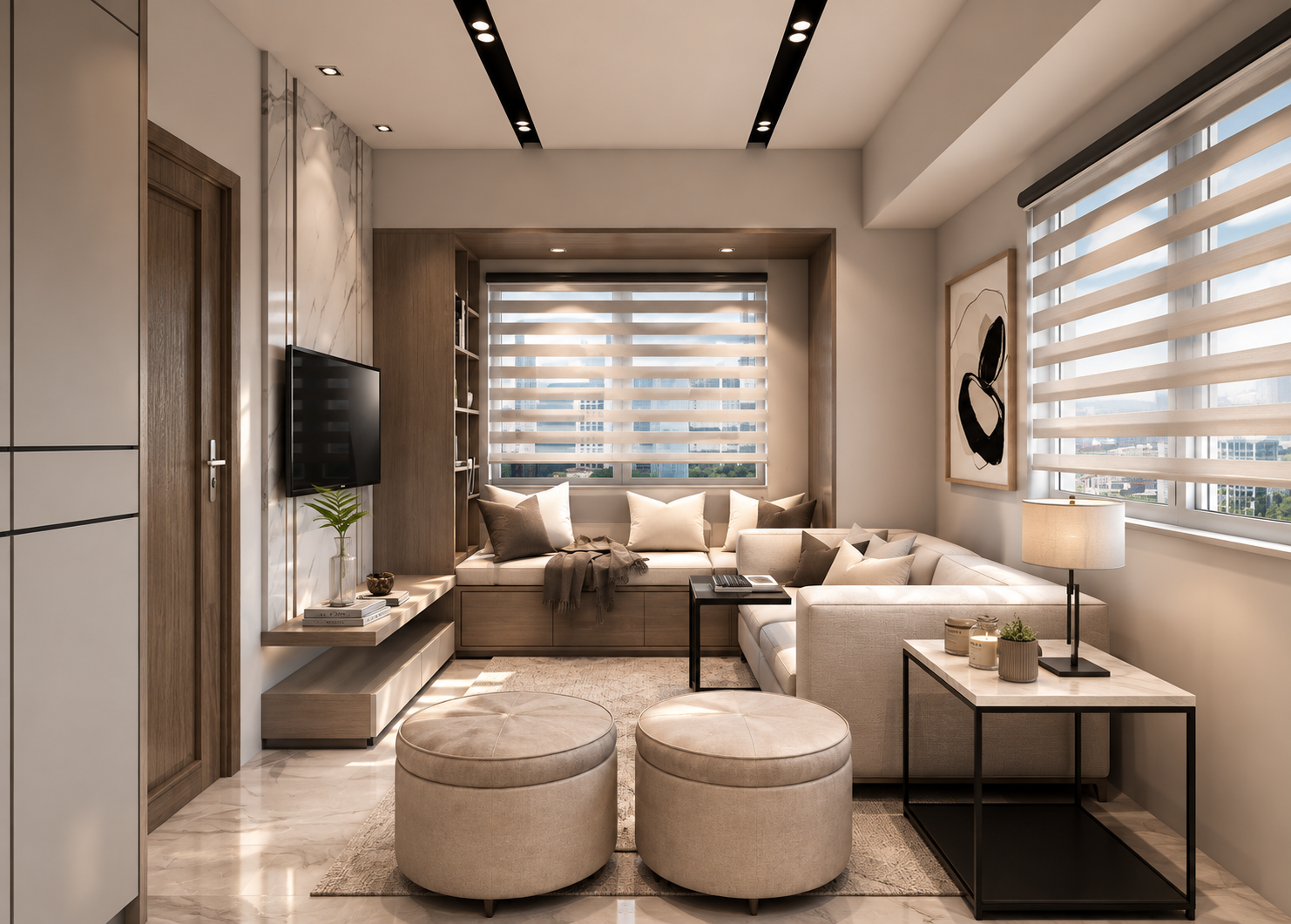 One Archers Place Taft condominium interior design